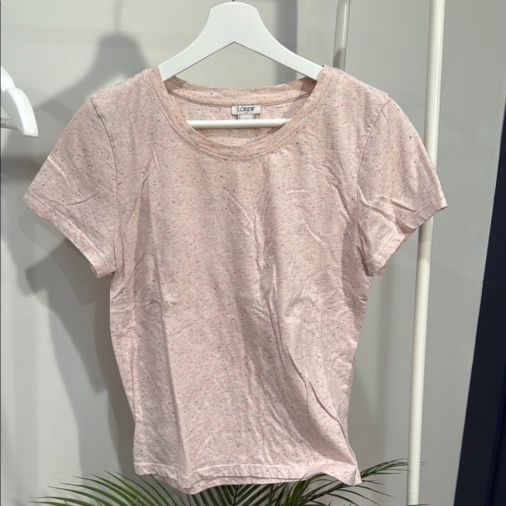 JCREW Factory Pink Speckled Women's Top